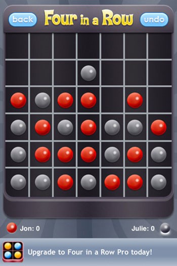 Four in a Row For iOS