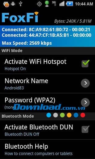 FoxFi for Android