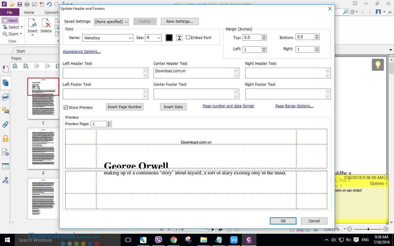 Quản lý trang PDF