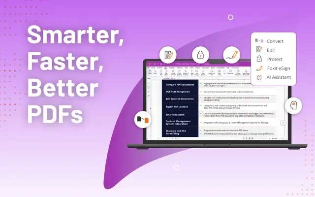 Foxit PDF Editor là ứng dụng chỉnh sửa file PDF tích hợp AI