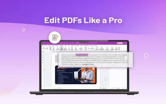 Chỉnh sửa file PDF chuyên nghiệp