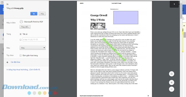 Xem tài liệu trước khi in