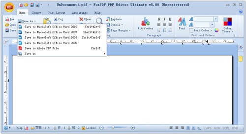 FoxPDF PDF Editor