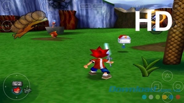 Ứng dụng giả lập game console FPse for Android