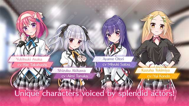 Các nhân vật được lồng tiếng sống động