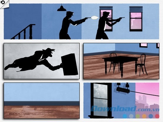 Trổ tài làm đạo diễn cho một bộ phim hình sự trong FRAMED cho iOS