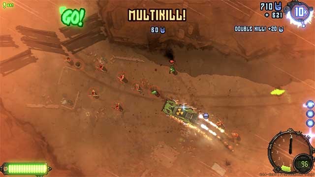 Franz Fury là một trò chơi đua xe kết hợp hành động chiến đấu bằng ô tô