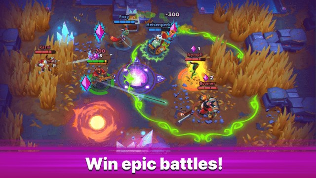 Giành chiến thắng các trận đấu hoành tráng trong game Frayhem