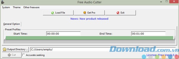Free Audio Cutter