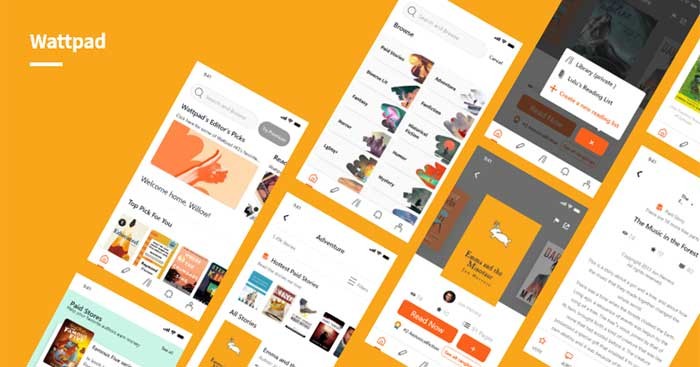 Wattpad là một trong những chương trình đọc eBook miễn phí tốt nhất trên iOS