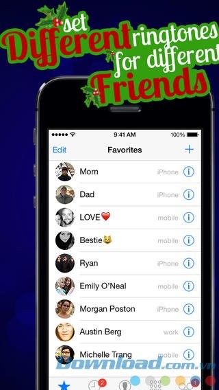 Cài đặt nhạc chuông, âm báo