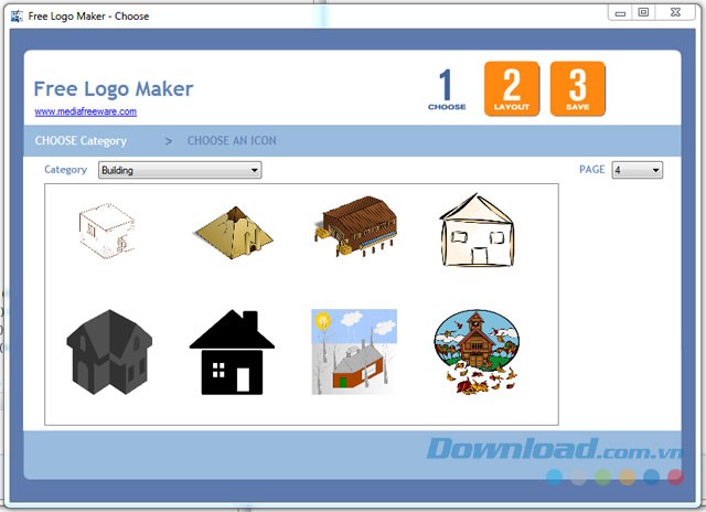 Thiết kế logo miễn phí với Free Logo Maker