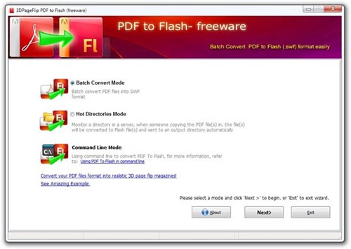 Free PDF to Flash