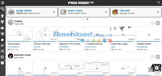 Chọn cung đường