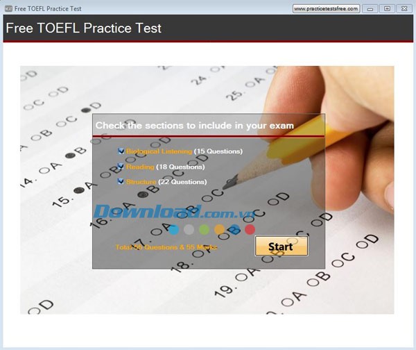 Free TOEFL Practice Test