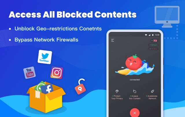 Truy cập tất cả các nội dung bị chặn