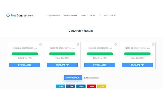 . Bạn có thể chuyển đổi video, hình ảnh, tệp âm thanh hoặc sách điện tử