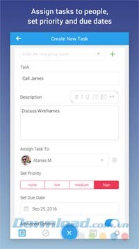 Phân công nhiệm vụ cho mọi người