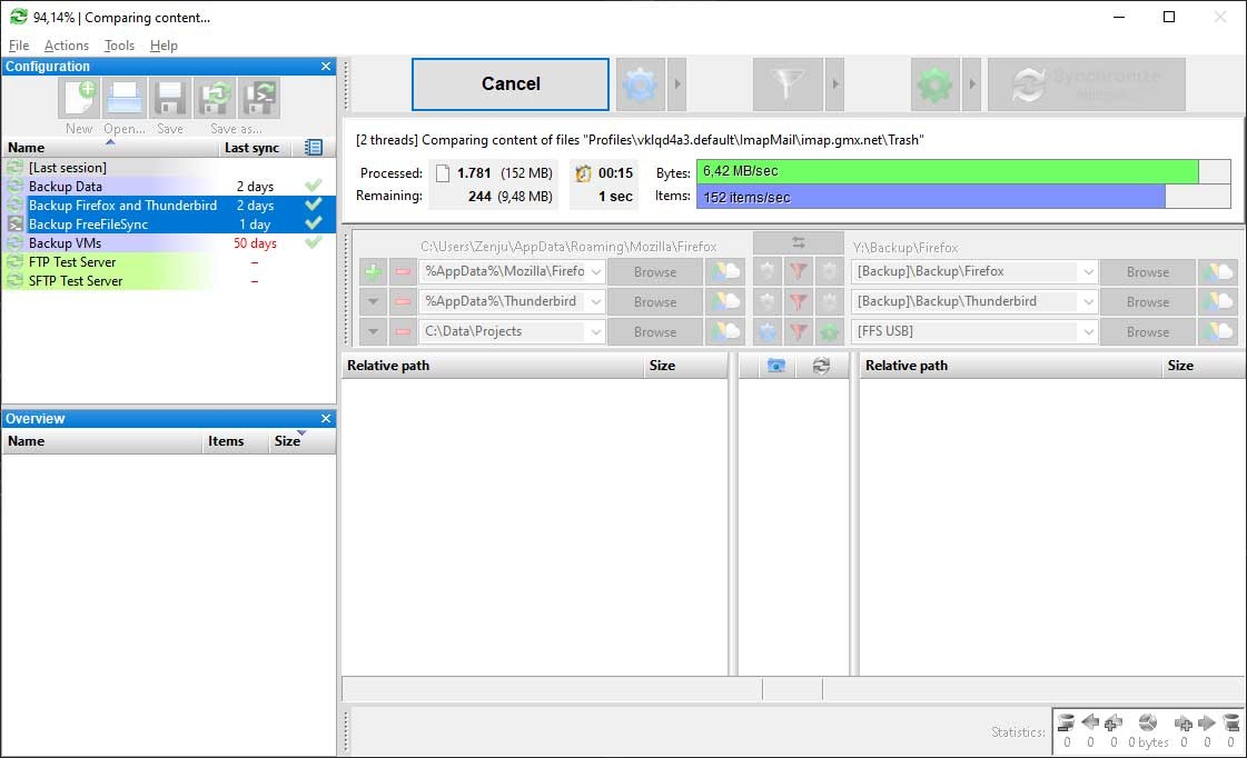 So sánh file dễ dàng trên FreeFileSync