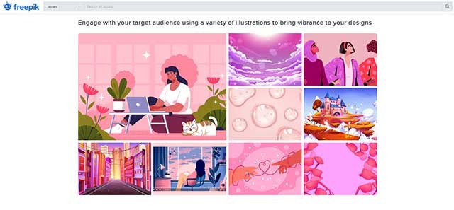 Freepik cung cấp khả năng sáng tạo không giới hạn cho người sử dụng
