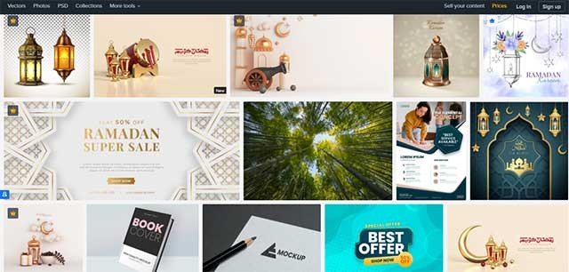 Freepik là một trang web online dành riêng cho việc chia sẻ ảnh trực tuyến