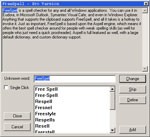 FreeSpell 4.5 - Phần mềm kiểm tra chính tả miễn phí