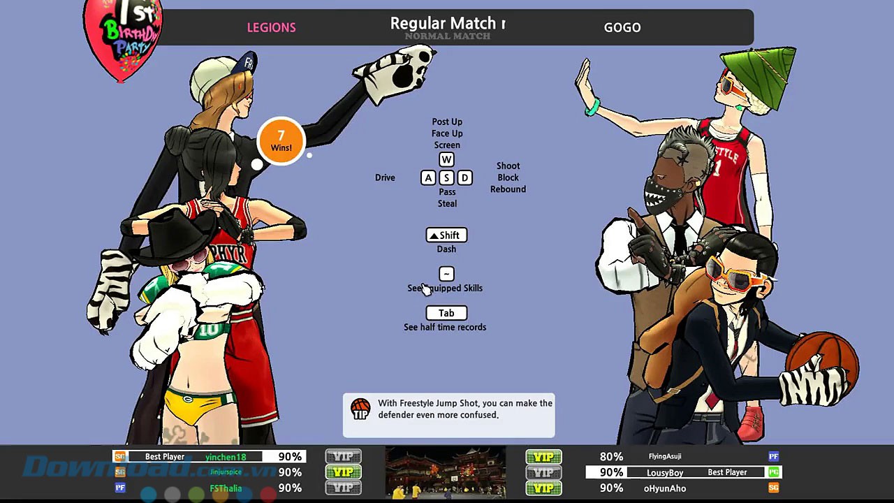 Ghép nhóm để chơi