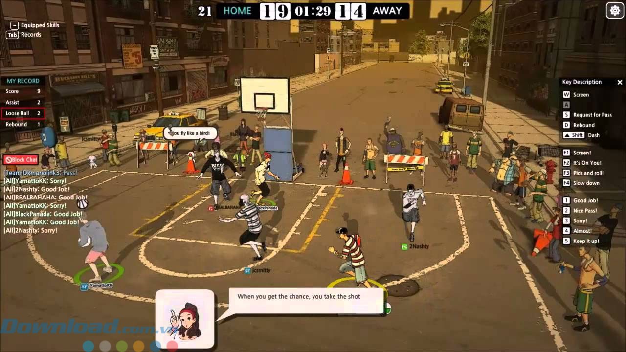 Sân đấu đường phố thú vị