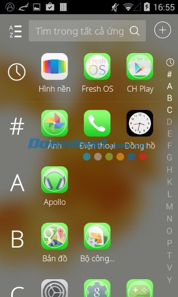 Trải nghiệm sự trong suốt của giao diện với Fresh OS Theme