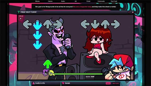 Thách đấu với các nhân vật độc đáo như Pico, Monster, Skid và Pump