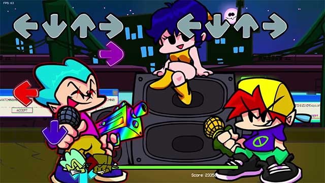 Nền sân khấu trong FNF BeatStreets cũng có những thay đổi lớn