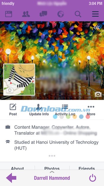 Quản lý dòng thời gian Facebook