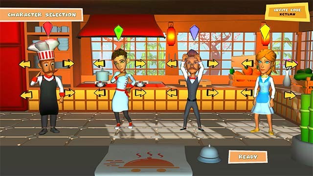 Lập nhóm 4 người rồi cùng nhau nấu ăn, phục vụ thực khách trong nhà hàng Friends' Kitchen