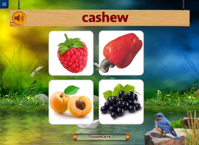 Nghe và đọc, rồi chọn hình đúng