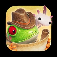 Frogger and the Rumbling Ruins cho iOS - Game ếch phiêu lưu giải đố