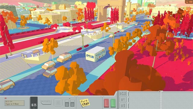 Frogvale mô phỏng công việc của người lái xe bus trong thành phố