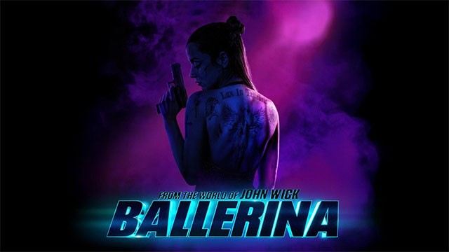Poster phim hành động Mỹ Từ vũ trụ John Wick: Ballerina