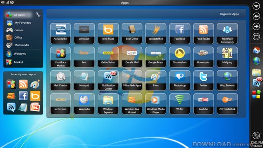 FrontFace for Netbooks & Tablets