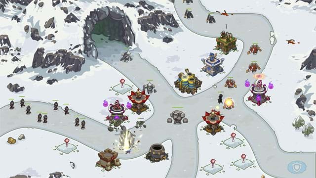 Chiến đấu trên nhiều vùng đất khác nhau trong Frontier Defense