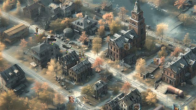 Chiến đấu với các lực lượng và bản đồ dựa trên cuộc chiến tranh thế giới lần thứ 2 có thật trong lịch sử