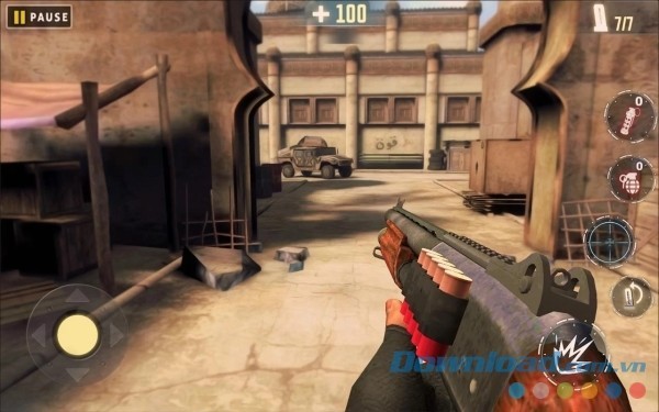 Game hành động bắn súng đã tay Frontline Counter Shoot Fire cho Android