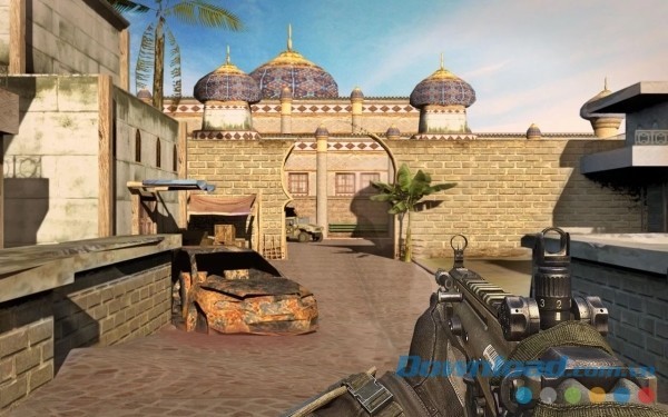 Frontline Counter Shoot Fire cho Android thử thách kỹ năng bắn súng của người chơi qua nhiều môi trường khác nhau