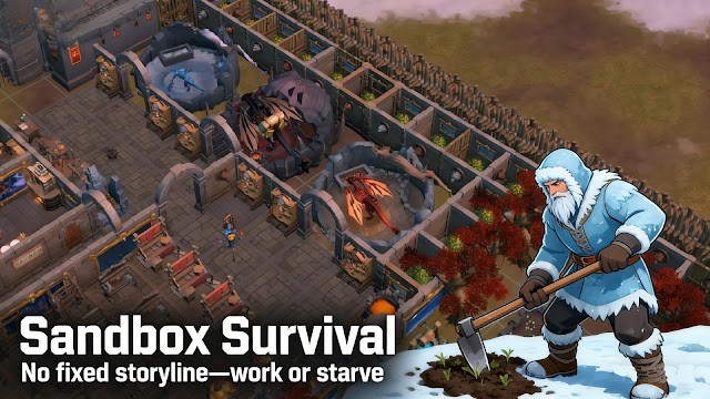 Frostland Survival cho bạn sinh tồn giữa vùng hoang mạc băng giá