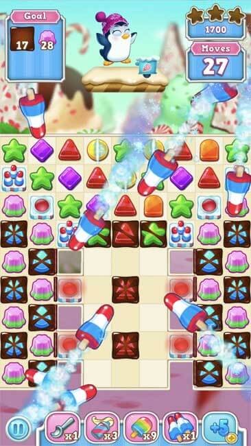 Đồ họa game Frozen Frenzy Mania cho iOS