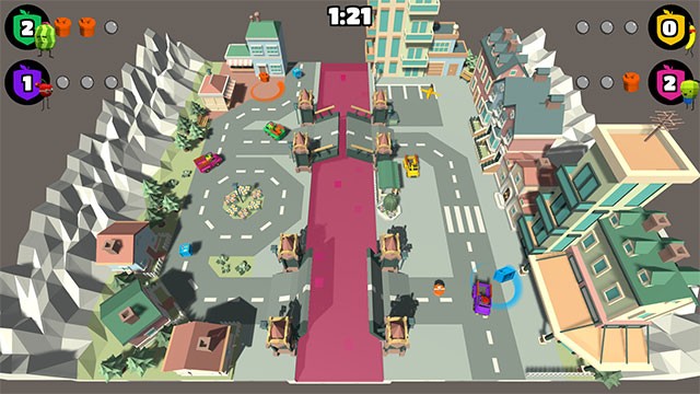 Game đua xe chở trái cây vui nhộn - Fruit Postal Service