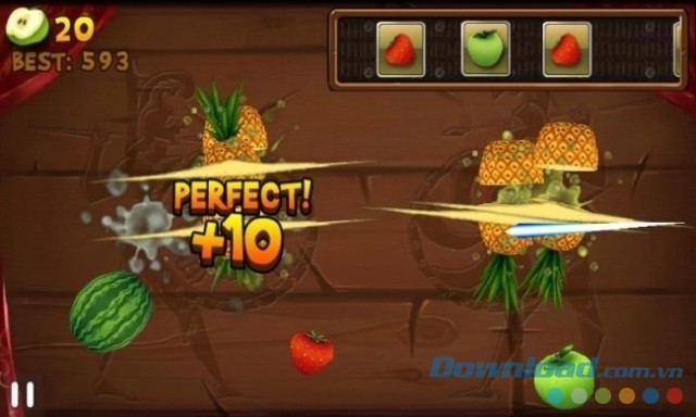 Chém càng chuẩn, bạn càng nhận được điểm thưởng cao