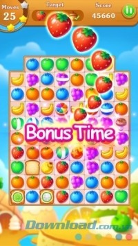Fruits Bomb cho Android thưởng thời gian khi chơi