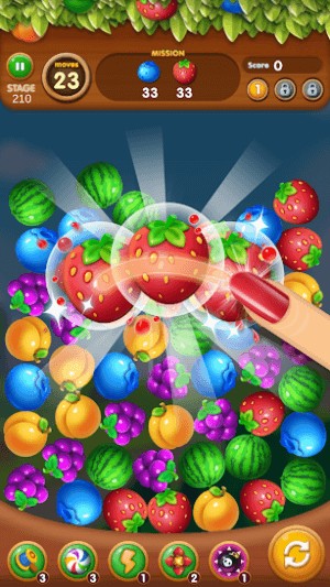 Fruits Crush là game nối trái cây thú vị, gây nghiện