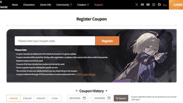 Hướng dẫn nhập code game Chaos Zero Nightmare