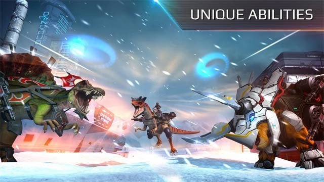 Mỗi loài khủng long sở hữu kỹ năng và phong cách chiến đấu riêng